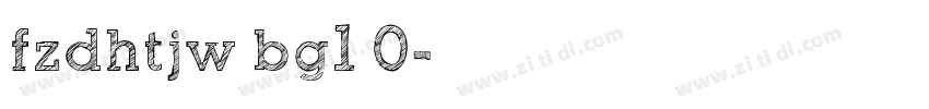 fzdhtjw bg1 0字体转换